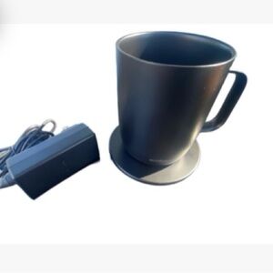 Ember Black Heated Mug with Charger